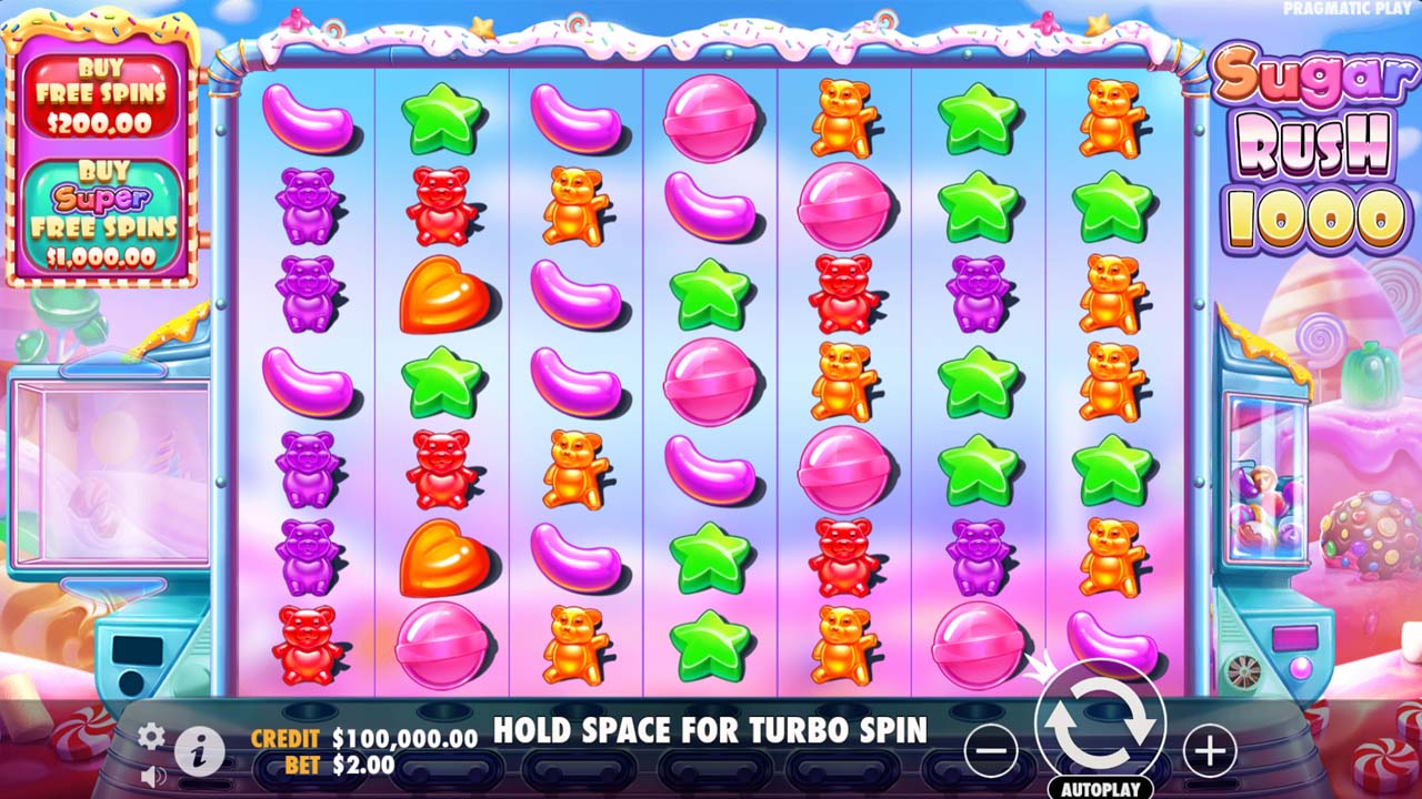 Sugar Rush 1000 - Pragmatic Play Demo