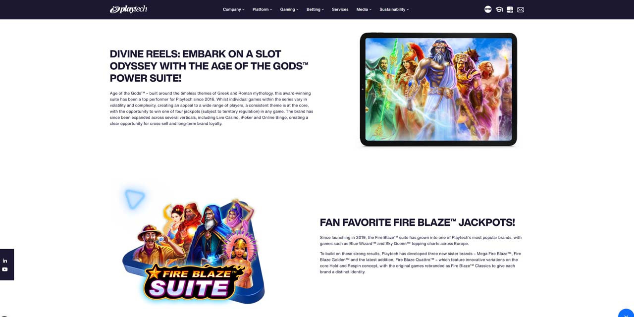 Playtech - Most Popular Slot Game Providers