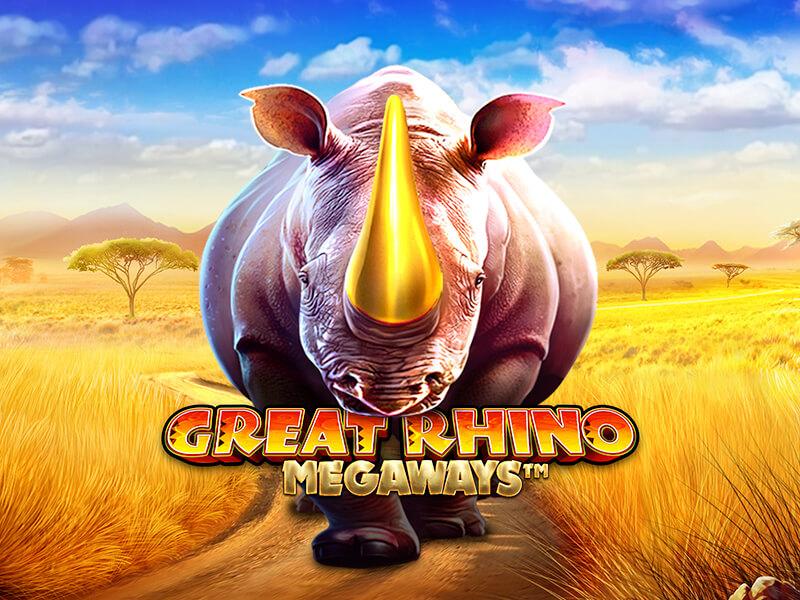 Great Rhino Megaways free demo slot game by Pragmatic Play