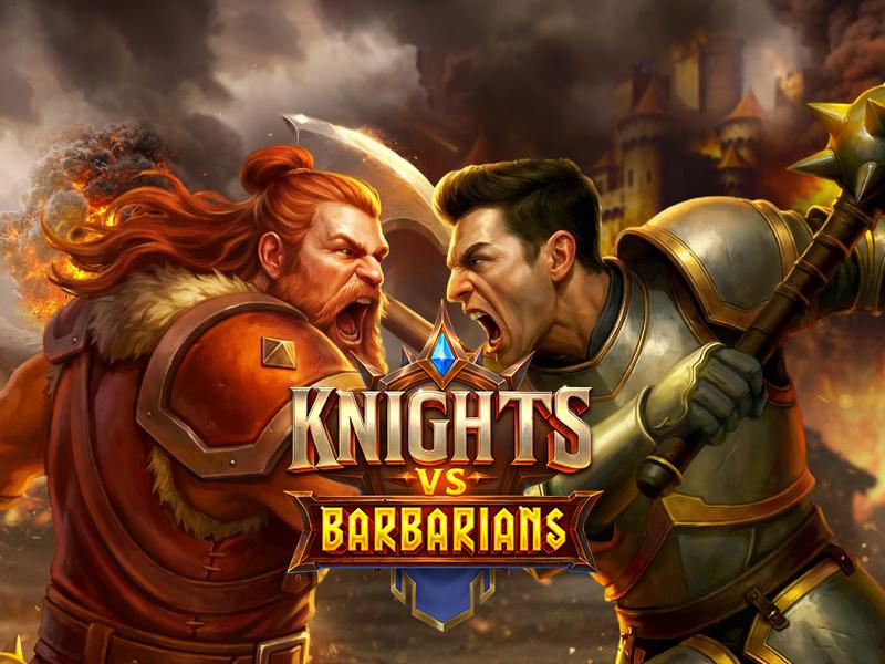 Knights vs Barbarians free demo slot game by Pragmatic Play