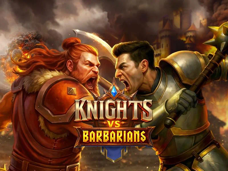 Knights vs Barbarians free demo slot game by Pragmatic Play
