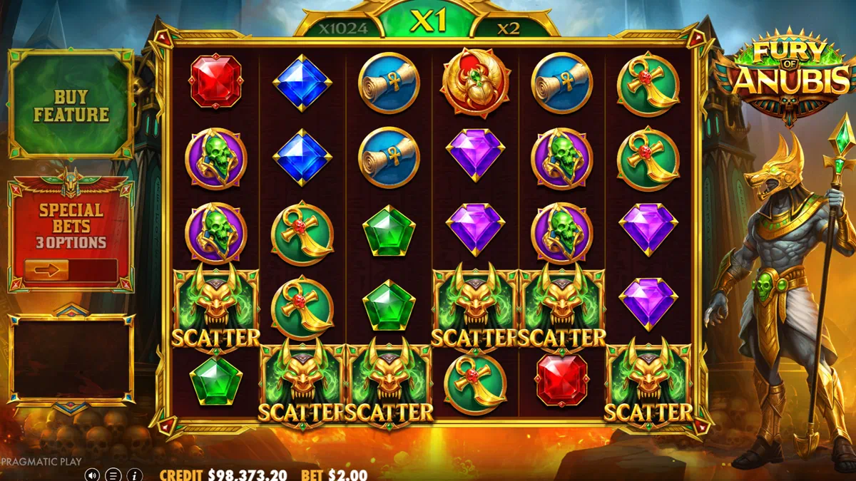 Fury of Anubis gameplay