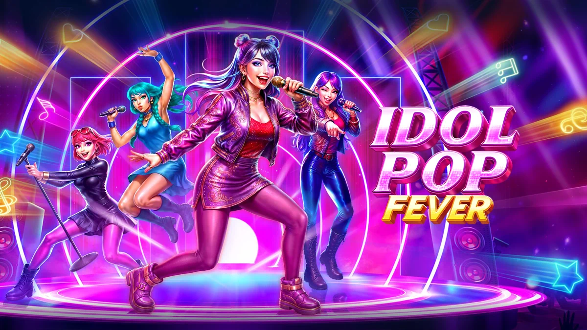 Idol Pop Fever - Game illustration and promotional artwork