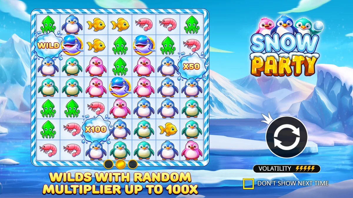 Snow Party - Bonus game features